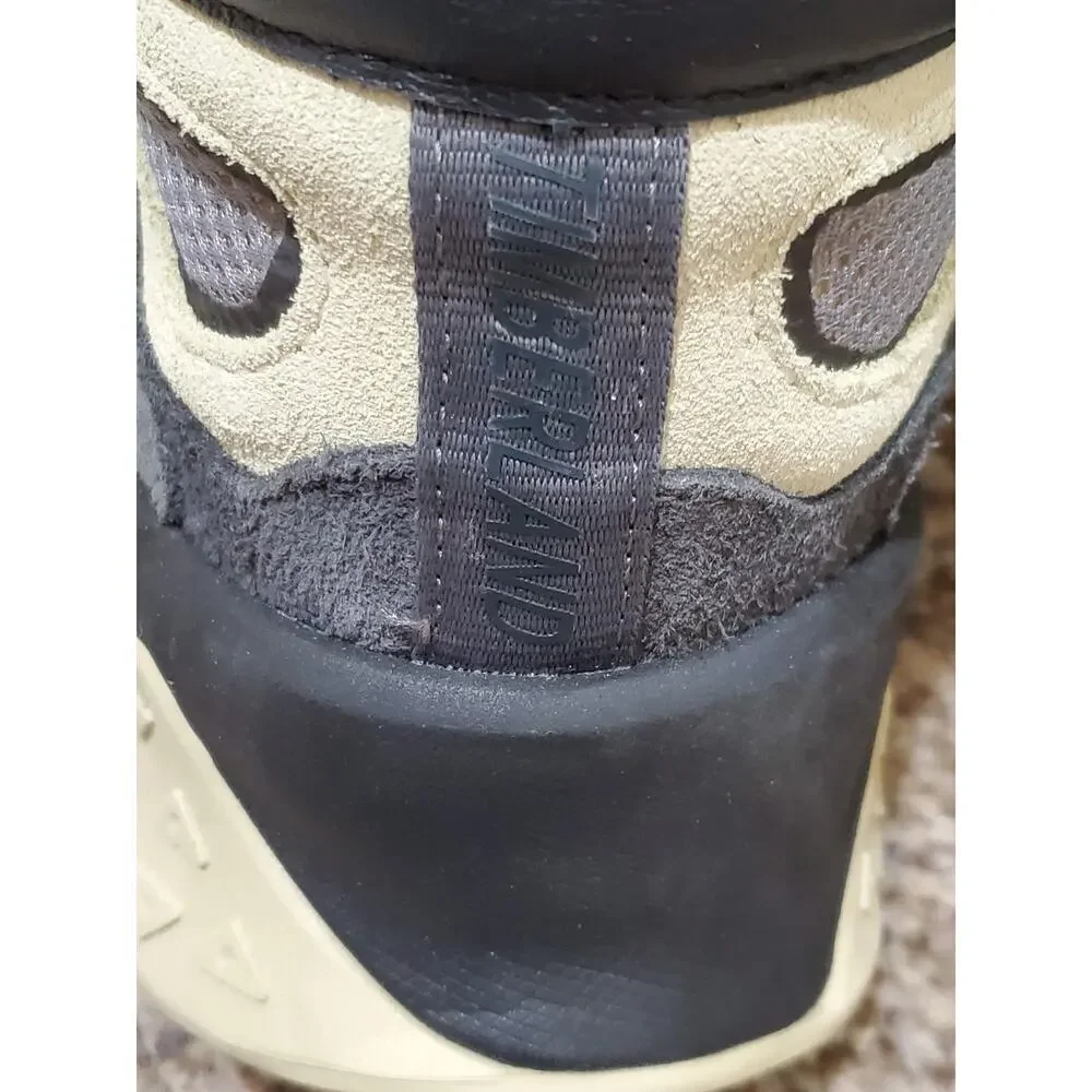 Timberland GreenStride Mid Hiker Boots Mens 11.5 Gray Black Trail Shoes